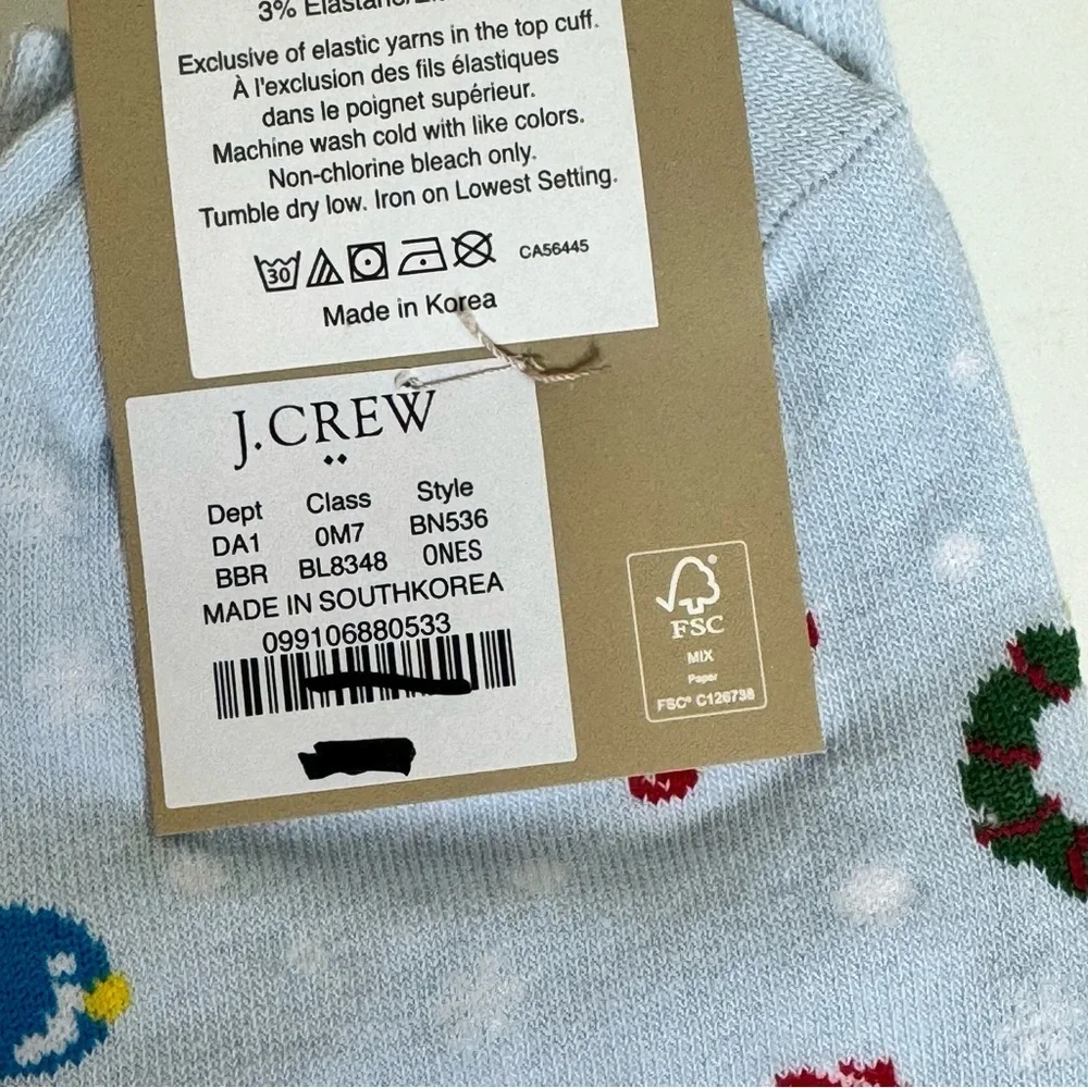 J. Crew it’s Christmas time 2 pair of dress socks